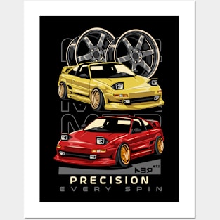 Precision Every Spin MR2 Posters and Art